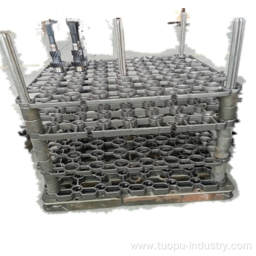 Heat resistant steel specific jig for shafts